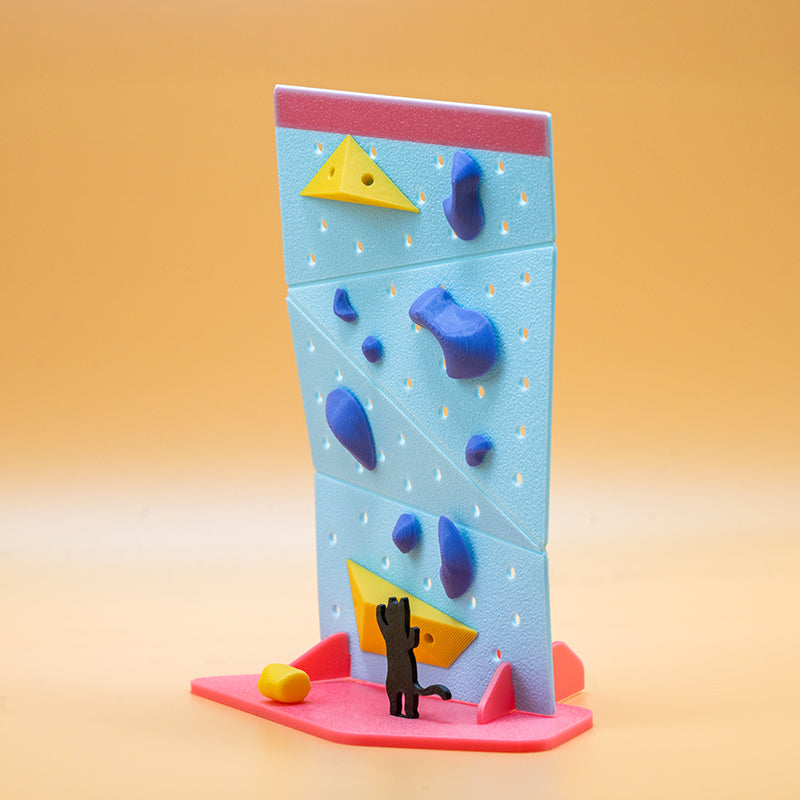DIY Black Cat Mini Rock Climbing Wall Kit